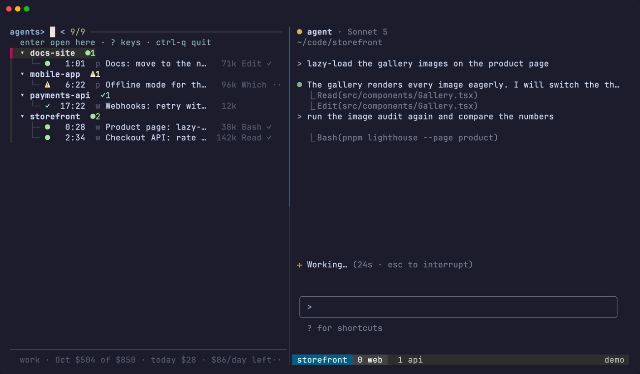 Chats coming back after the tmux server was killed